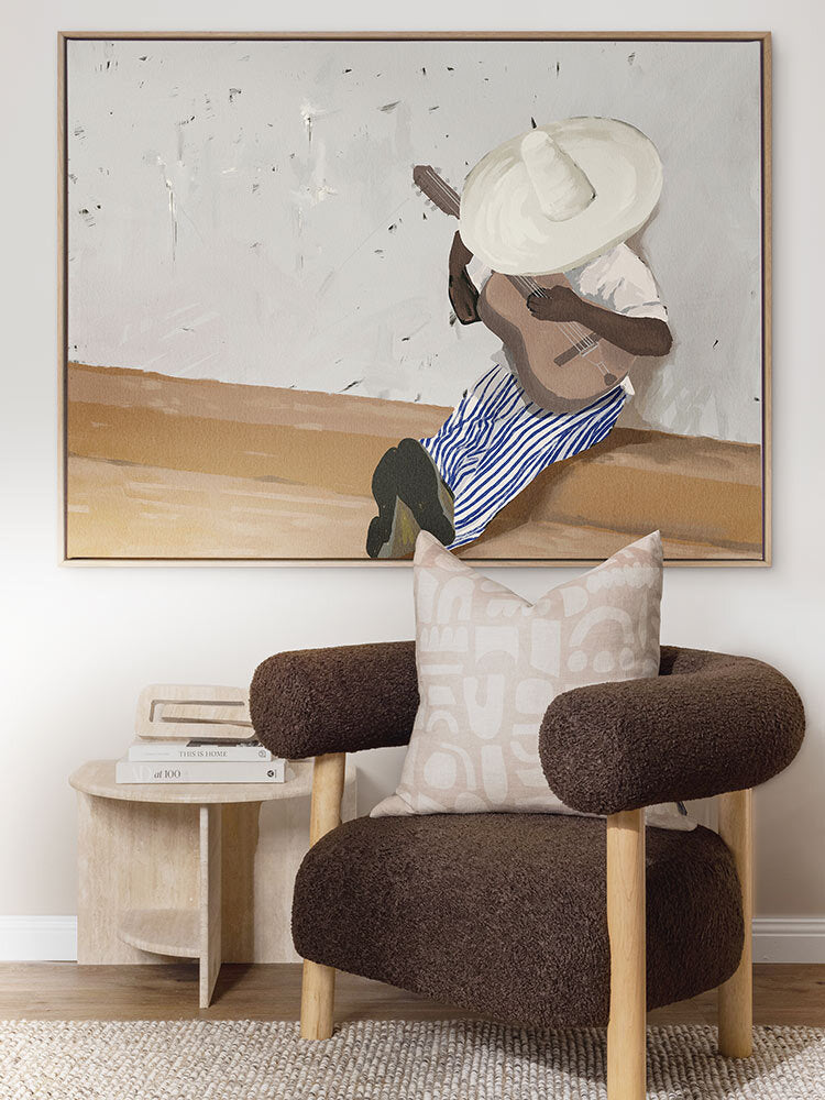 Sueños musicales Landscape Canvas Art Print | Lifestyle