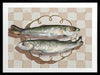 Catch of the Day Neutral Framed Art Print