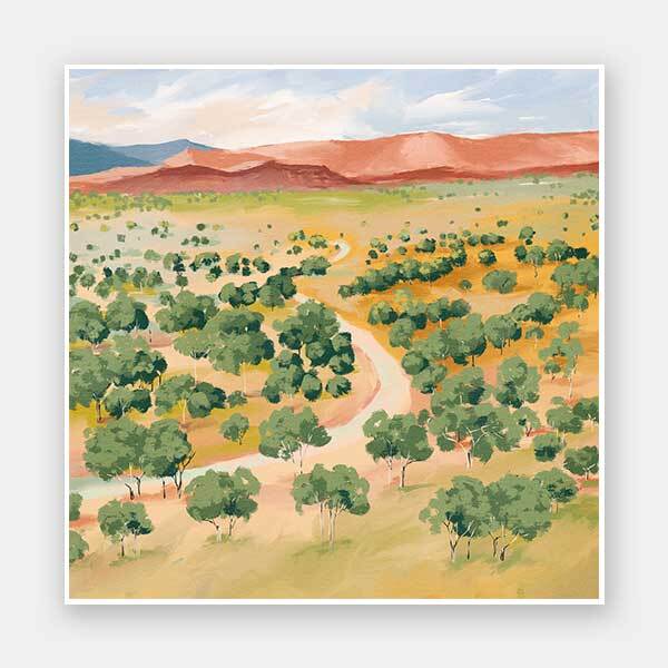 Middle Of Nowhere Unframed Art Print