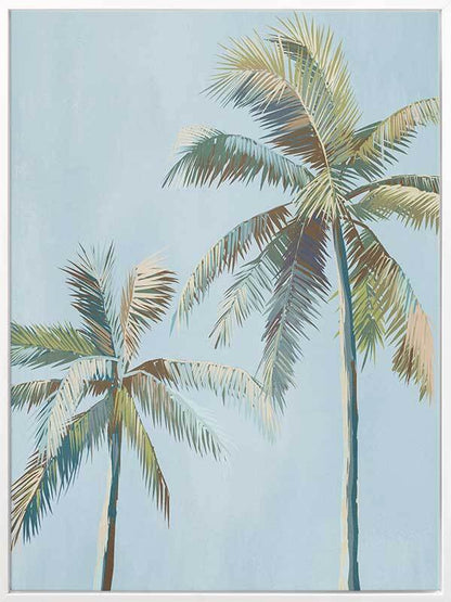 Whispering Palms Canvas Art Print