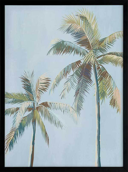 Whispering Palms Framed Art Print