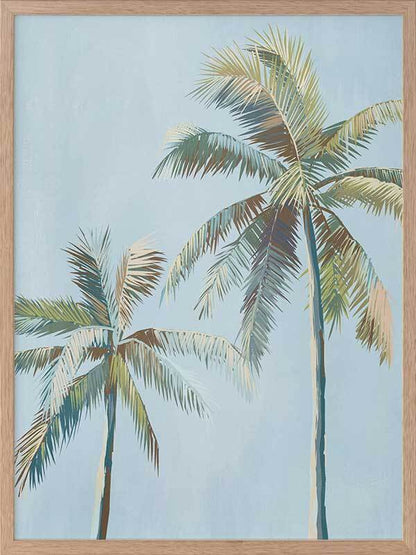 Whispering Palms Framed Art Print