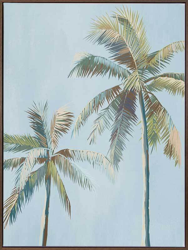 Whispering Palms Canvas Art Print