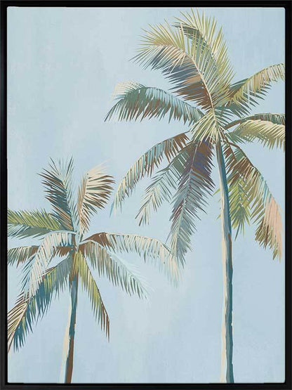 Whispering Palms Canvas Art Print