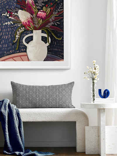 Blushing Blooms Framed Art Print | Lifestyle