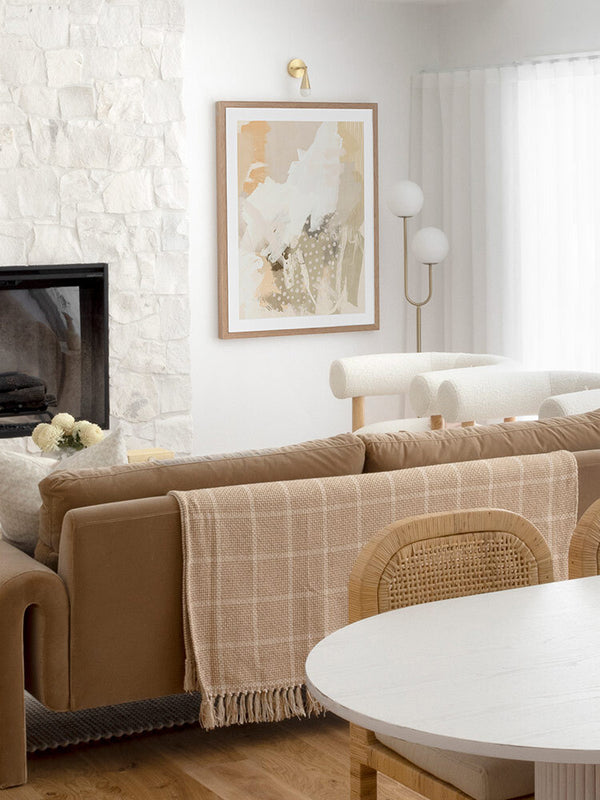 Soft Mess Framed Art Print | Lifestyle