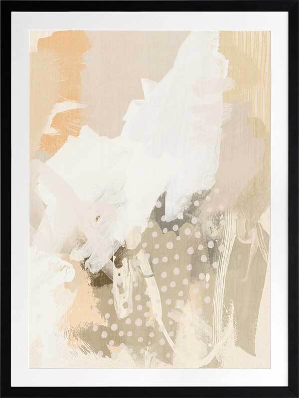 Soft Mess Framed Art Print