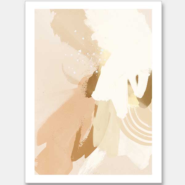 Neutral Flows I Unframed Art Print