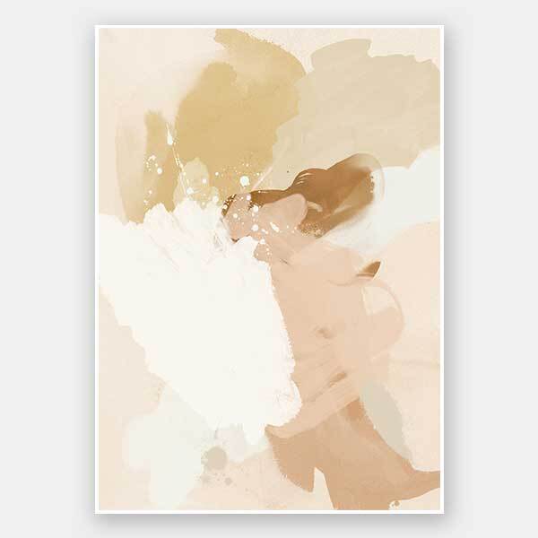 Neutral Flows II Unframed Art Print