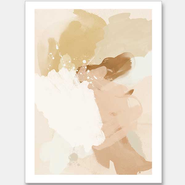 Neutral Flows II Unframed Art Print