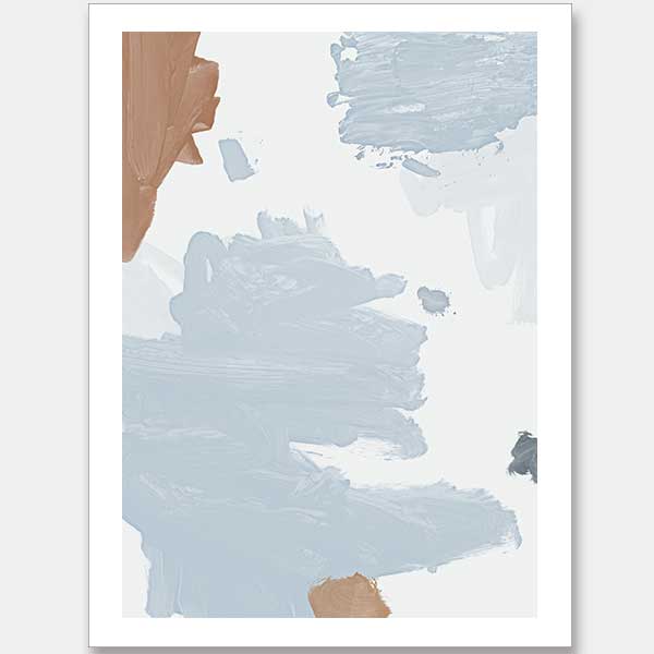 Cloudy Unframed Art Print