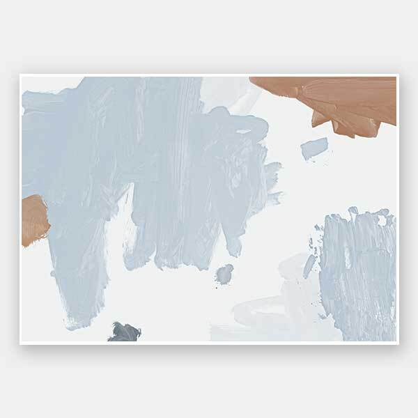 Cloudy Unframed Art Print