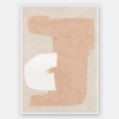 Composed Neutral Unframed Art Print