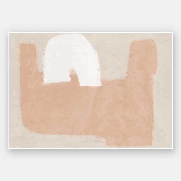 Composed Neutral Unframed Art Print