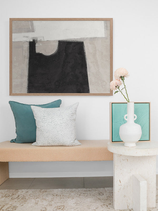 Always a Way Black Framed Art Print | Lifestyle