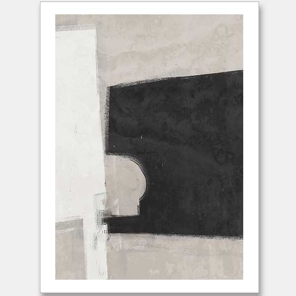 Always a Way Black Unframed Art Print