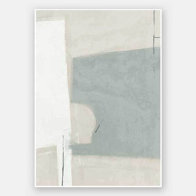 Always a Way Light Teal Unframed Art Print