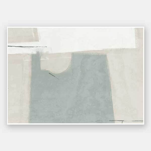 Always a Way Light Teal Unframed Art Print