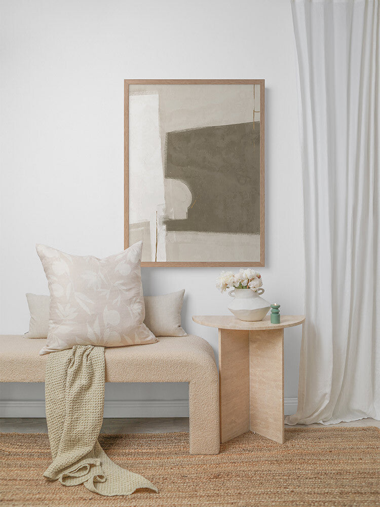 Always a Way Khaki Green Framed Art Print | Lifestyle