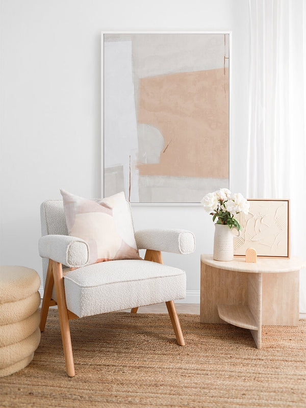 Always a Way Blush Canvas Art Print | Lifestyle