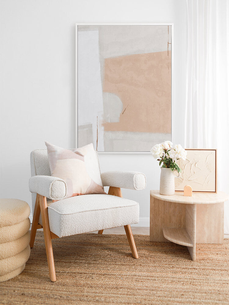 Always a Way Blush Canvas Art Print | Lifestyle