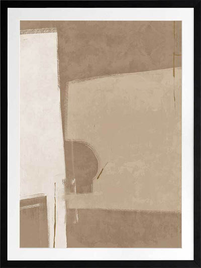 Always a Way Brown Framed Art Print