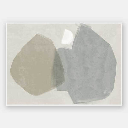 Balanced Grey Unframed Art Print