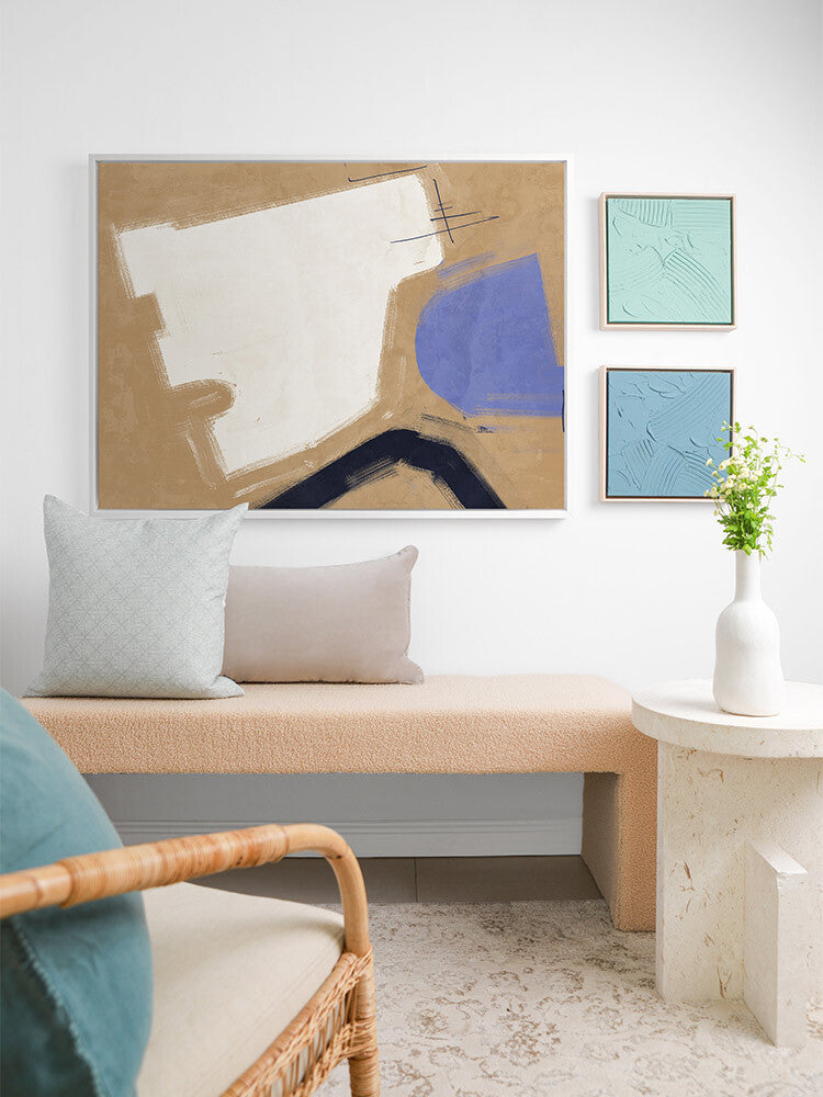 Open-Minded Light Brown Canvas Art Print | Lifestyle