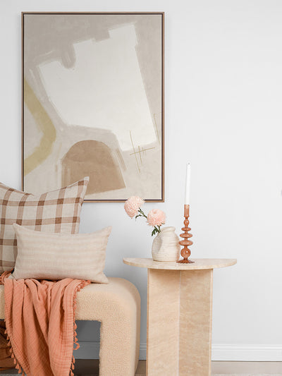 Open-Minded Neutral Canvas Art Print | Lifestyle