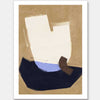 Laid-Back Navy Unframed Art Print