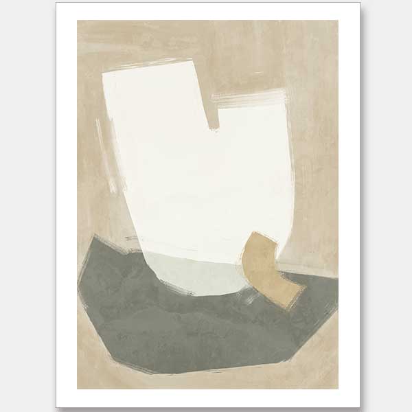Laid-Back Neutral Unframed Art Print