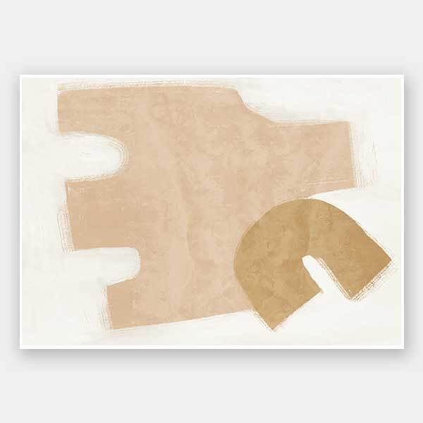 Amity Neutral  Unframed Art Print