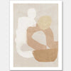 At Ease Neutral Unframed Art Print