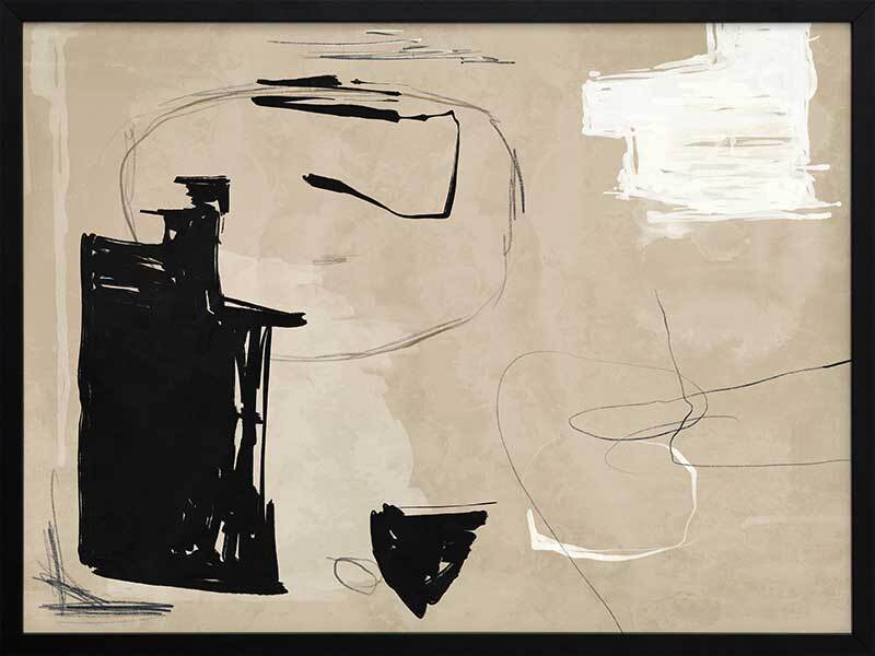 Back To The Drawing Board III Framed Art Print