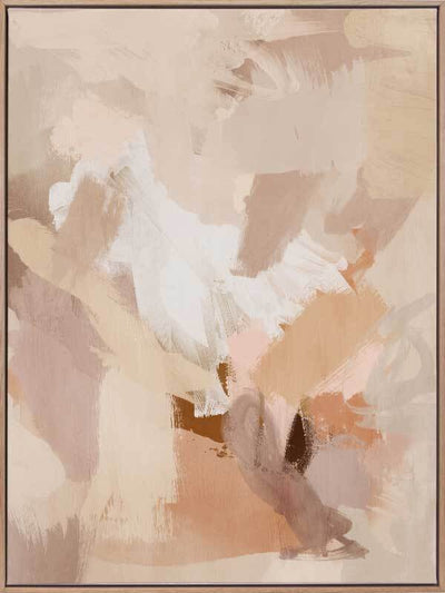 Untroubled  - Oak Box Frame Canvas - 90x120 - Dual Strung - LS