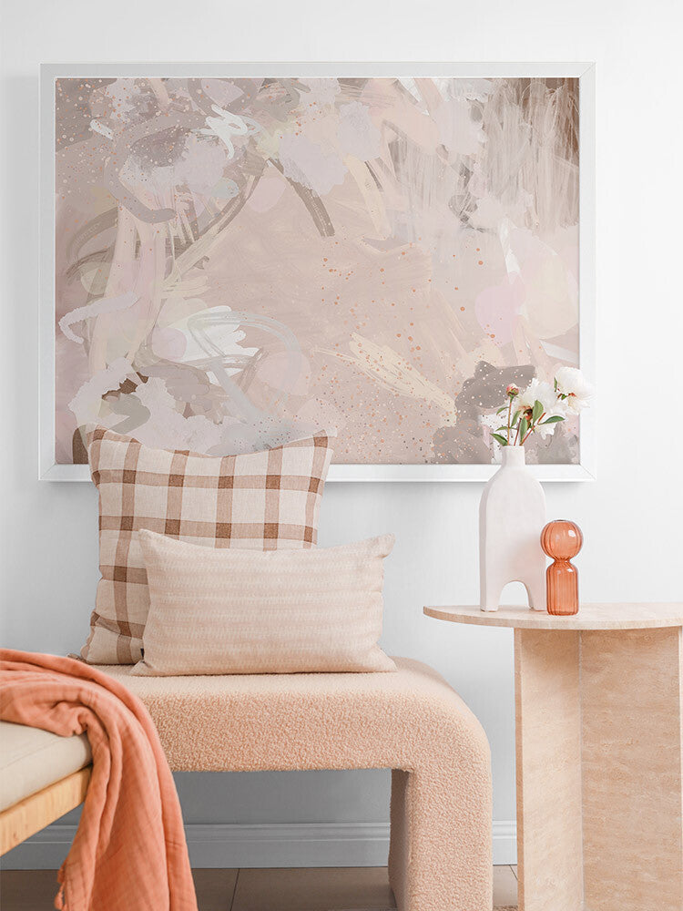 La Tranquillité III Framed Art Print | Lifestyle