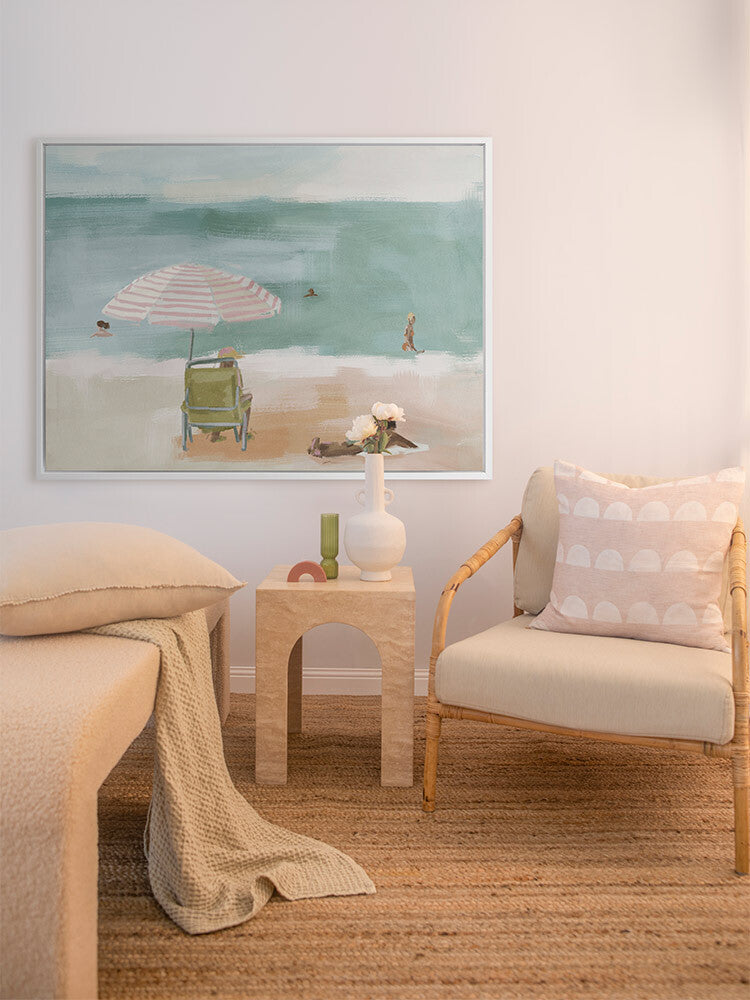 Don't Worry, Be Happy Canvas Art Print | Lifestyle