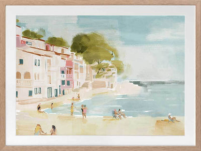 A Weekend In Cassis Framed Art Print