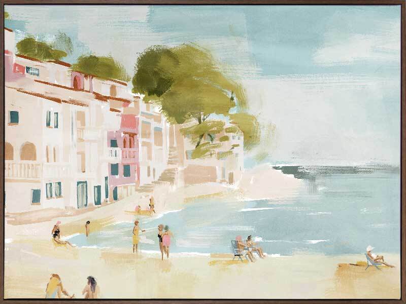 A Weekend In Cassis Canvas Art Print