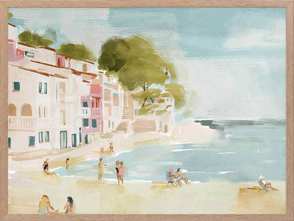 A Weekend In Cassis Framed Art Print