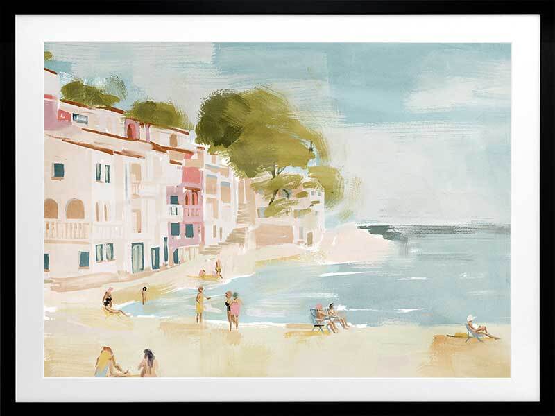 A Weekend In Cassis Framed Art Print