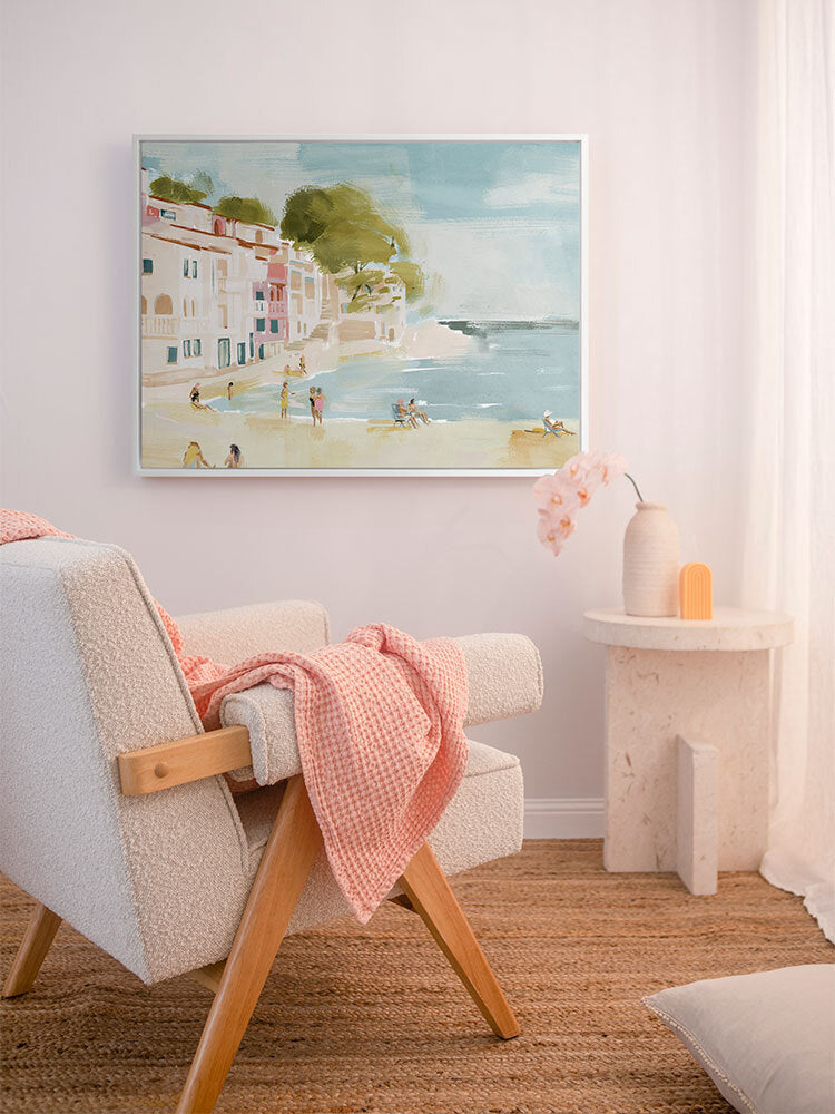 A Weekend In Cassis Canvas Art Print | Lifestyle