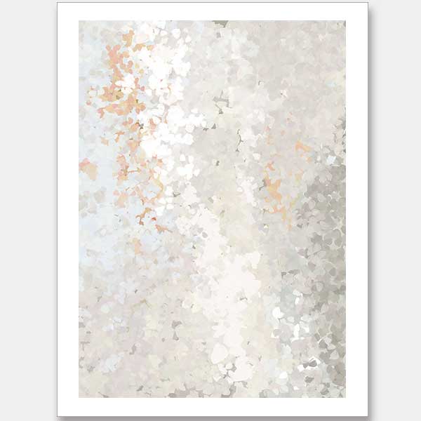Glitter Glow I Unframed Art Print