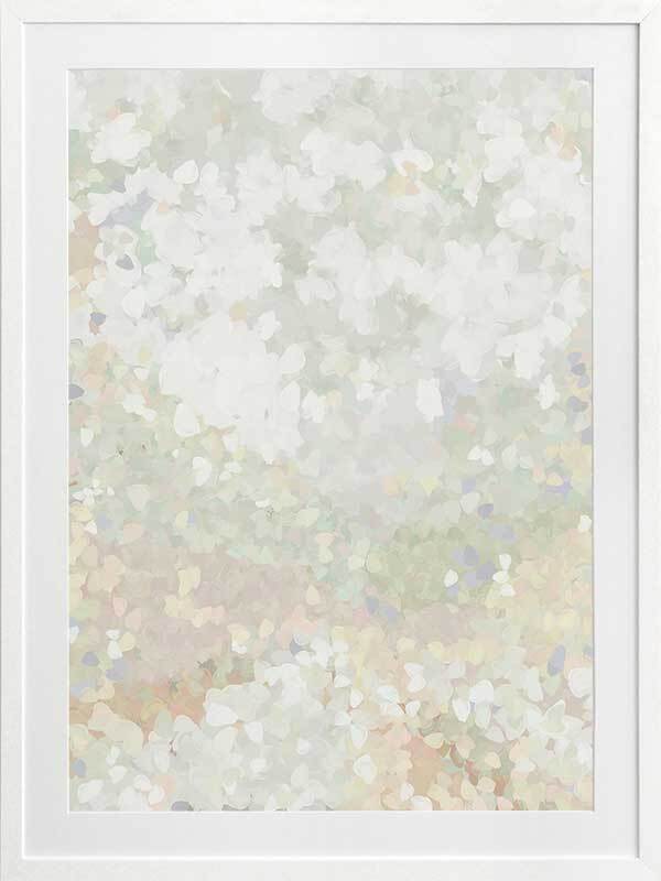 Glitter Glow II Framed Art Print