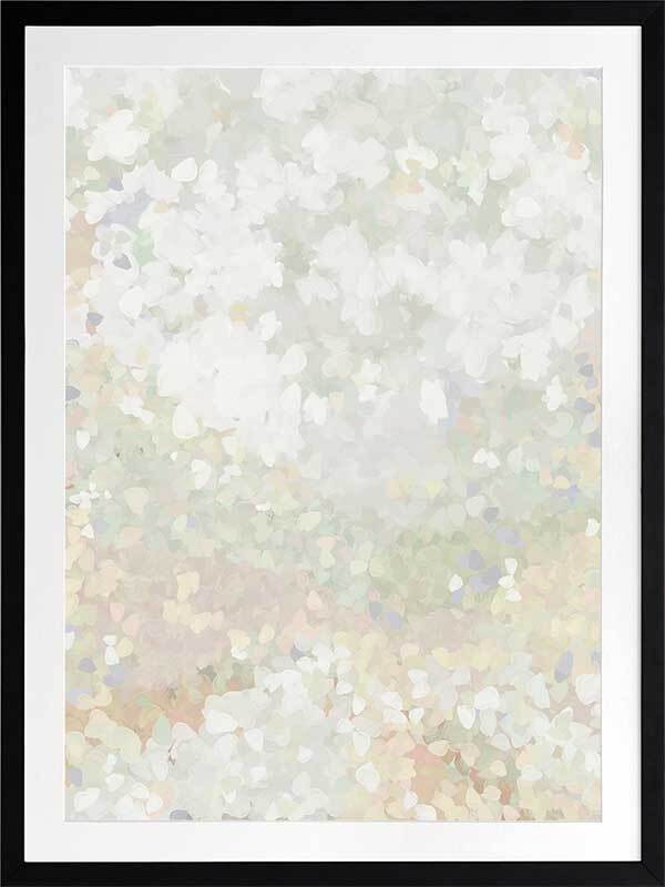 Glitter Glow II Framed Art Print