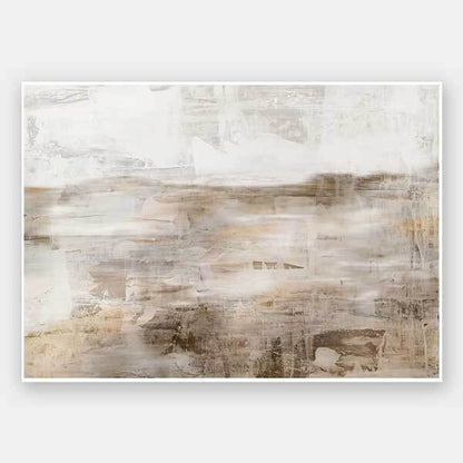 The Warmth of Aged Wood Unframed Art Print