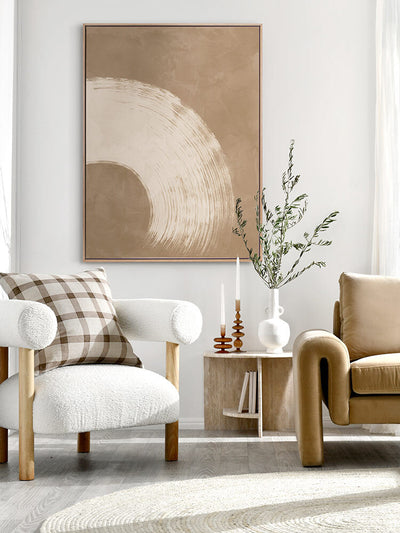 Imperfect Beauty Brown II Canvas Art Print  | Lifestyle