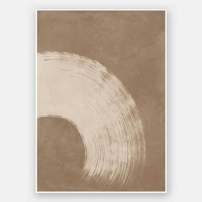 Imperfect Beauty Brown II Unframed Art Print