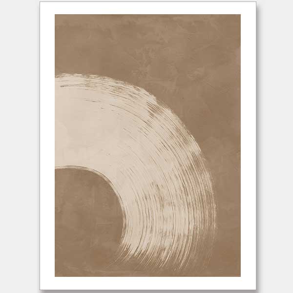 Imperfect Beauty Brown II Unframed Art Print