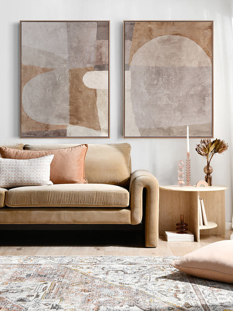 The Rustic Charm of Imperfection II Canvas Art Print 